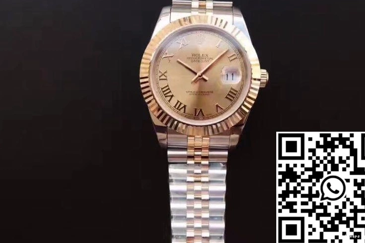 Datejust Gold 41mm Wrapped 126333-007 Rolex Dial 0817